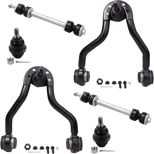 Vista 152 de Detroit Axle - Kit de brazos de control delantero para Chevy Silverado 1500 GMC Sierra 1500 GMC Sierra 1500 Avalanche Yukon Tahoe Escalade ESV EXT