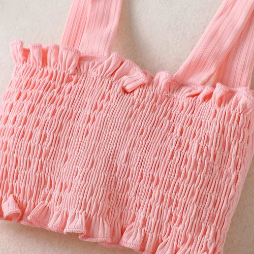 Vista 5 de PadaGooder Traje de verano para bebé niña, traje de arcoíris para bebé niña