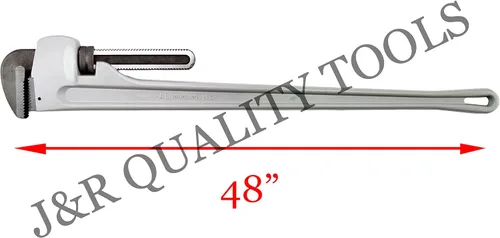 Vista 3 de VCT Herramienta de llave de aluminio con mango de aluminio de 48 pulgadas de largo, 4 pies de largo, 8 pulgadas de largo