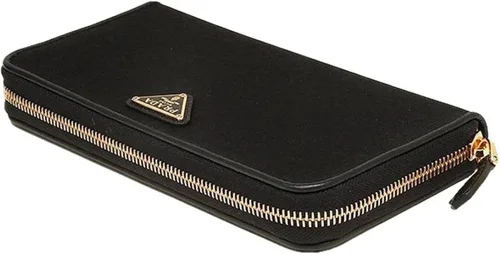 Vista 3 de Prada Tessuto - Cartera con cremallera para mujer 1ML506 Negro