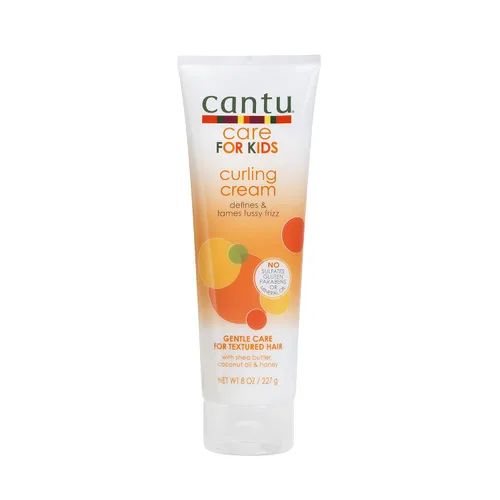 Vista 12 de Cantu Care for Kids Crema rizadora sin parabenos ni sulfatos con manteca de karité, 8 onzas (paquete de 3)