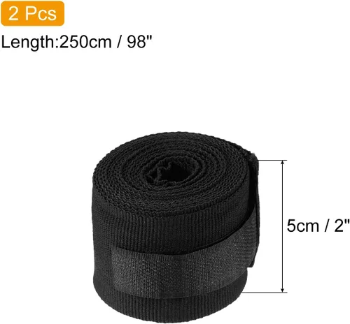 Vista 2 de PATIKIL Envoltura de mano de boxeo, vendajes elásticos de puño de artes marciales para kickboxing tailandés