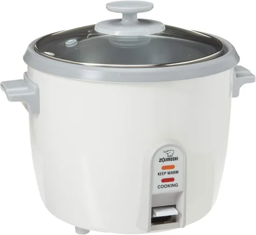 Vista 6 de Zojirushi Olla arrocera/vaporera de 3 tazas (blanco)