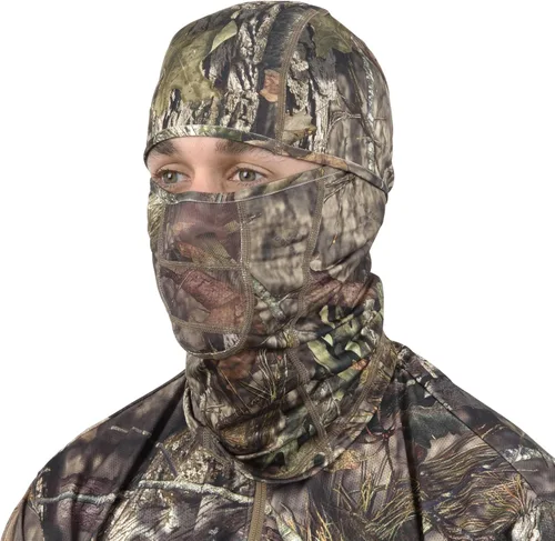 Vista 13 de Allen Company Vanish Stretch Fit Camouflage Balaclava, Camo Hunting Face Cover