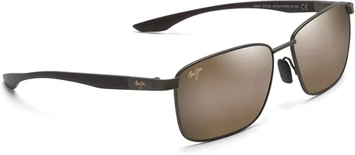 Vista 2 de Maui Jim Lentes de sol rectangulares polarizados Kaala para hombre y mujer