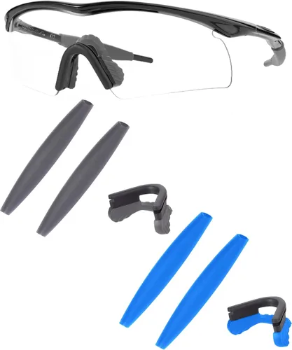 Vista 10 de Kits de goma de repuesto para gafas de sol Oakley M Frame Heater/ M Frame Sweep/M Frame Strike/M Frame Strike/M Frame Hybrid Sunglass Negro