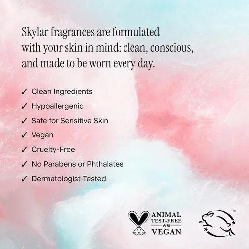 Vista 6 de Skylar Boardwalk Delight - Spray para cabello y cuerpo Fragancia hipoalergénica y limpia Vegano, sin crueldad animal y seguro para pieles