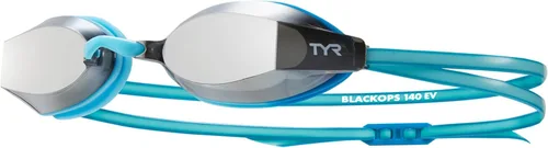Vista 7 de TYR Youth Black Ops 140 EV Mirrored Racing Goggles - Competition Ready Swim Goggles with Wide Vision, Anti-Fog, UV Protection