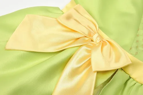 Vista 5 de ReliBeauty Disfraz de princesa para niñas pequeñas, sin mangas, con accesorios