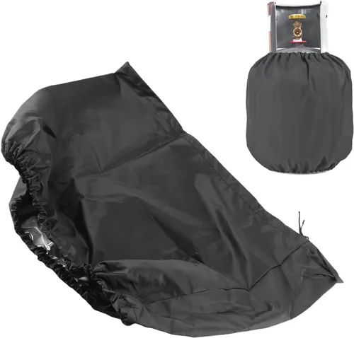 Vista 7 de Tiiyee Cubierta para tanque de propano, cubierta de cilindro de gas para parrilla de 20 libras, bolsa protectora para exteriores, resistente al