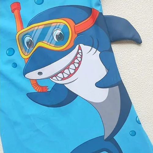 Vista 7 de Traje de baño de una pieza con cremallera y sombrero, traje de baño de surf para niños pequeños