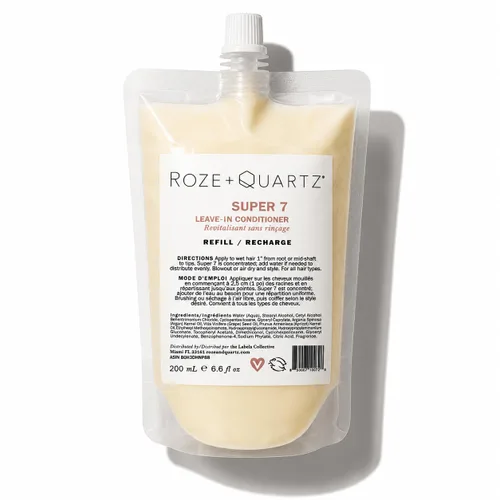 Vista 10 de Roze + Quartz® Acondicionador sin enjuague Super 7 • Siete beneficios para todo tipo de cabello (0.85 onzas)