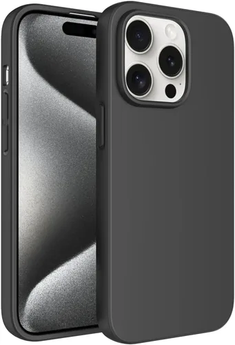 Vista 8 de Funda Puxicu para iPhone 12 Pro Max, cubierta protectora de TPU mate suave de diseño delgado para iPhone 12 Pro Max, negra