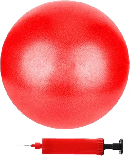Vista 16 de Mini pelota de yoga de ejercicio de pilates, pelota de yoga inflable pequeña de 6 pulgadas, equipo de entrenamiento básico y terapia física