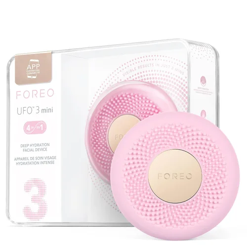 Vista 9 de FOREO UFO 3 mini 4 en 1 mascarilla facial dispositivo de cuidado de la piel - hidratante facial - antienvejecimiento - luz roja - calentamiento