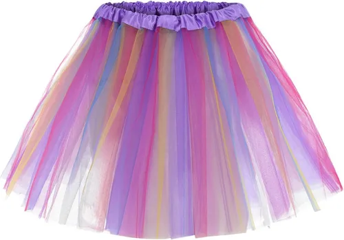 Vista 25 de Falda tutú de ballet para disfraz de fiesta de mujer