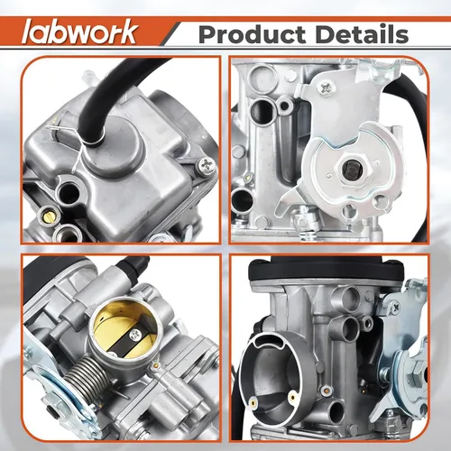 Vista 5 de labwork - Repuesto de carburador plateado para Yamaha TW200 TW 200 Trailway 2001-2017
