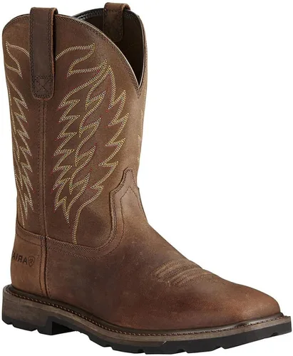 Vista 4 de ARIAT Mens Groundbreaker Square Toe Work Boot