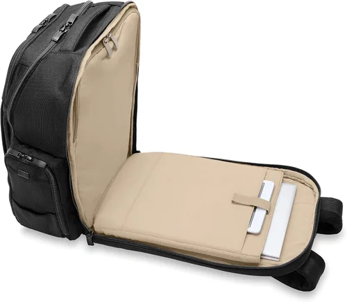Vista 12 de Briggs & Riley Mochila Traveler, color negro, Negro