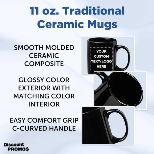 Vista 3 de Tazas de café de cerámica personalizadas para el Día del Padre, 11 onzas, juego de 10/50/100, paquete personalizado a granel, juego de tazas de café