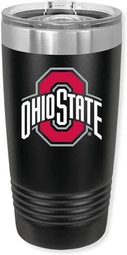 Vista 10 de Game Day Outfitters Baylor University - Vaso de viaje blanco de 20 onzas, vaso de acero inoxidable de doble pared con tapa acrílica, vasos Baylor