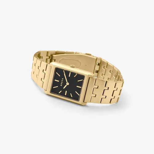 Vista 2 de Breda Reloj de pulsera de acero inoxidable y metal 'Virgil', 1.024in