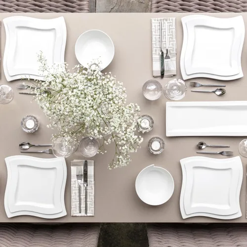Vista 2 de Villeroy & Boch New Wave - Juego de 5 piezas, acero inoxidable 18/10, servicio para 1