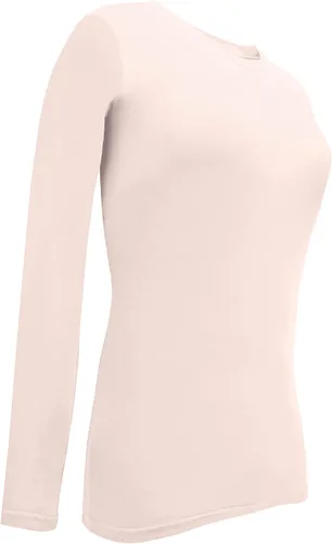 Vista 75 de Natural Uniforms Camiseta Under Scrub para mujer, cuello redondo, manga larga, paquete de 3, paquete múltiple de 3
