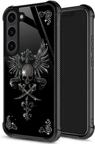 Vista 51 de ZHEGAILIAN Funda para Samsung Galaxy S23 Ultra, protección de grado militar, esquinas a prueba de golpes, funda antiarañazos para Samsung Galaxy S23