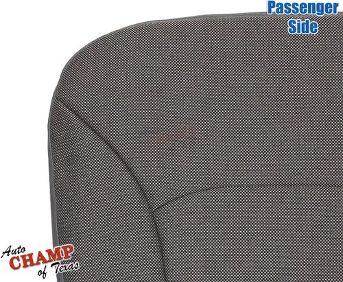 Vista 4 de Compatible con Ford E-150 E-250 E-350 Van-Passenger 2004-2008 Funda de asiento de tela gris