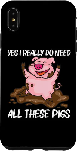 Vista 7 de iPhone 15 Funny Pig Design For Men Women Hog Farmer Farm Animal Lovers Case
