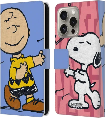 Vista 245 de Head Case Designs Peanuts Charlie & Woodstock Nap Halfs and Laughs - Funda de piel tipo cartera con licencia oficial compatible con Apple iPhone 11