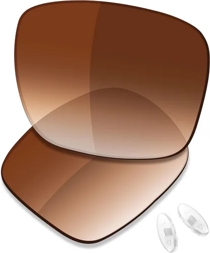 Vista 14 de SAUCER Premium Replacement Lenses & Nosepads for Oakley Holbrook Ti OO6048 UV400 Protection, Anti-Scratch, Precise Fit
