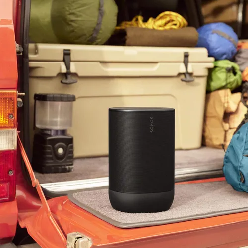 Vista 7 de Sonos Move 2 - Negro - Altavoz Bluetooth portátil inalámbrico