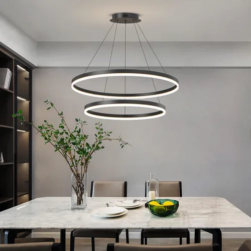Vista 18 de Lámpara colgante negra, iluminación colgante industrial, lámparas rústicas para cocina, isla, comedor, entrada, vestíbulo, paquete de 1