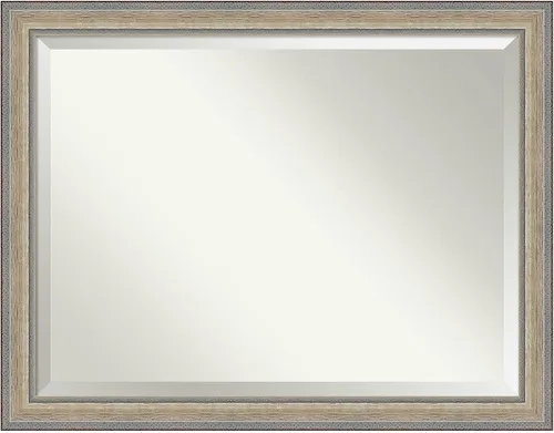 Vista 8 de Amanti Art Bathroom Mirror for Over Sink, Vanity Mirror, Wood Frame, Hangs Horizonally and Vertically, Bathroom Wall Decor, Beveled Edge