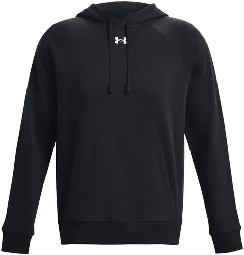 Vista 5 de Under Armour Rival - Sudadera de vellón con capucha para hombre