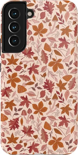 Vista 301 de Casely Funda para Galaxy S9 Postura de cadáver Yoga de esqueleto Diseño protector delgado esencial de doble capa