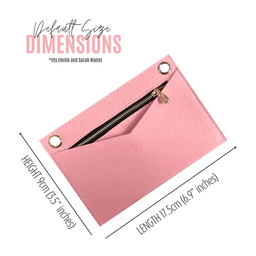 Vista 3 de Kelly Wallet Conversion Kit Conversion Kit for Kelly Wallet Insert Strap Kelly Wallet on Chain Gold (Lime, 120cm Silver Chain)