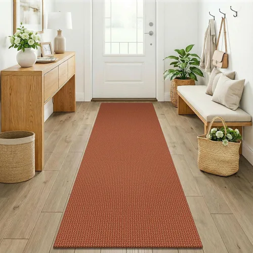 Vista 84 de KOZYFLY - Tapete para puerta de interior, lavable, pequeña, antideslizante, con respaldo de goma, felpudo de algodón para el hogar, color negro