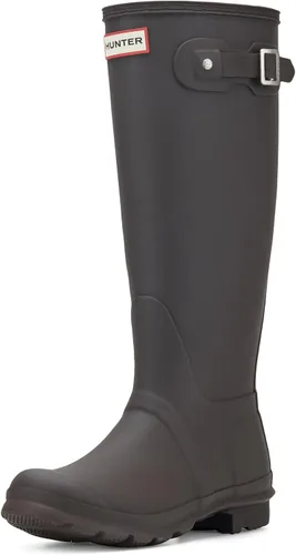 Vista 10 de Hunter Botas de lluvia altas originales para mujer Negro