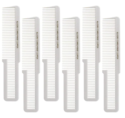 Vista 11 de Allegro Combs 9000 Clipper corte mezcla desvanecimiento Peines 6 Pk. (negro)