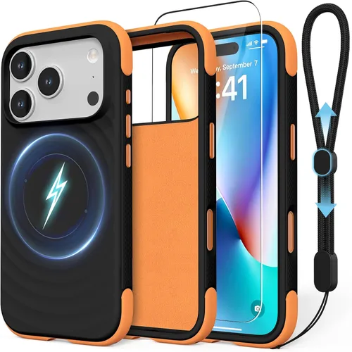 Vista 20 de GOODVISH Funda magnética para iPhone 18 Pro / iPhone 17 Pro, antideslizante