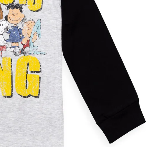 Vista 9 de Peanuts Snoopy Charlie Brown and Friends - Paquete de 2 camisetas gráficas de manga larga