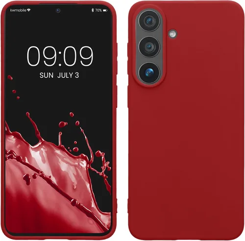Vista 219 de kwmobile Funda compatible con Samsung Galaxy S23 - Funda protectora de silicona TPU suave y delgada - Piedra antigua