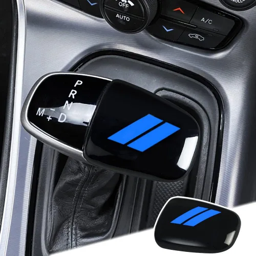 Vista 11 de auovo Perilla de palanca de cambios para accesorios Charger Challenger 2015-2023 / Durango 2016-2024, cubierta de palanca de cambios de decoración