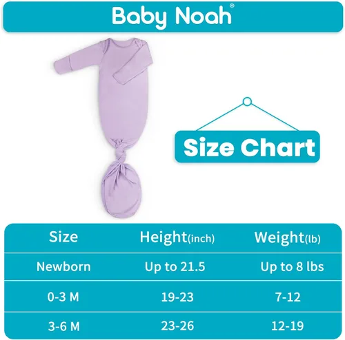 Vista 7 de Baby Noah Vestido anudado con sombrero y diadema y clip