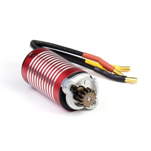 Vista 4 de Hosim 2847 3100KV Motor sin escobillas para X07 X08 RC Car y la mayoría de 1/10 Escala de alta velocidad RC Vehículo actualizado piezas No.XWSDJ