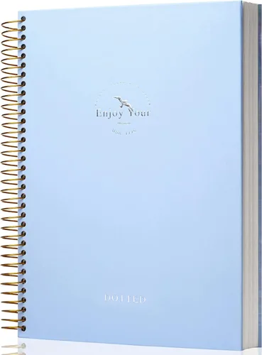 Vista 19 de FLYING EAGLE Cuaderno de gráficos grande de 8.5 x 11 pulgadas, cuadrícula gráfica en espiral, 210 páginas, cuaderno gráfico de tapa dura, cuaderno