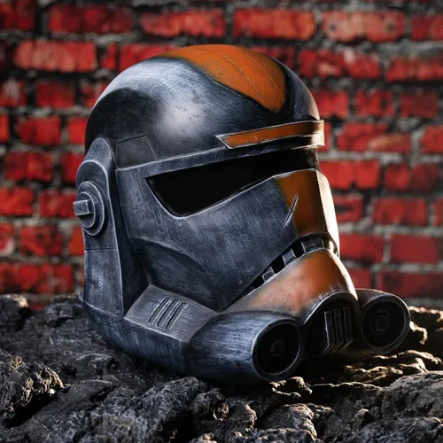 Vista 5 de Evere SW Clone Helmet Hunter Wrecker Echo Crosshair Cosplay Collectible Helmet